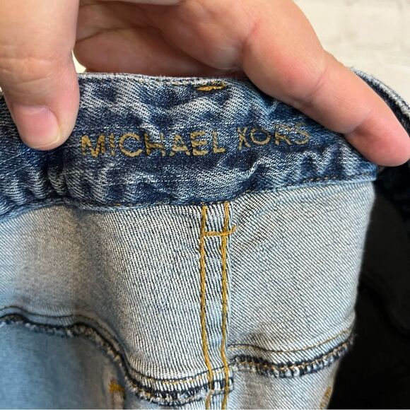 Michael Kors Straight Leg Blue Jeans size 10 - Picture 8 of 10